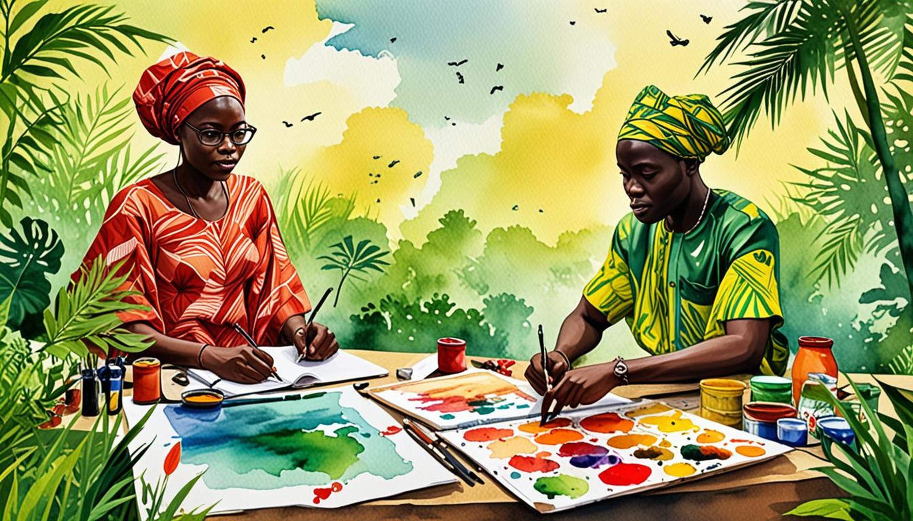 The Interpretation of Nature in Artistic Pursuits: How Nigerian Artists Depict Beauty and Environmental Challenges