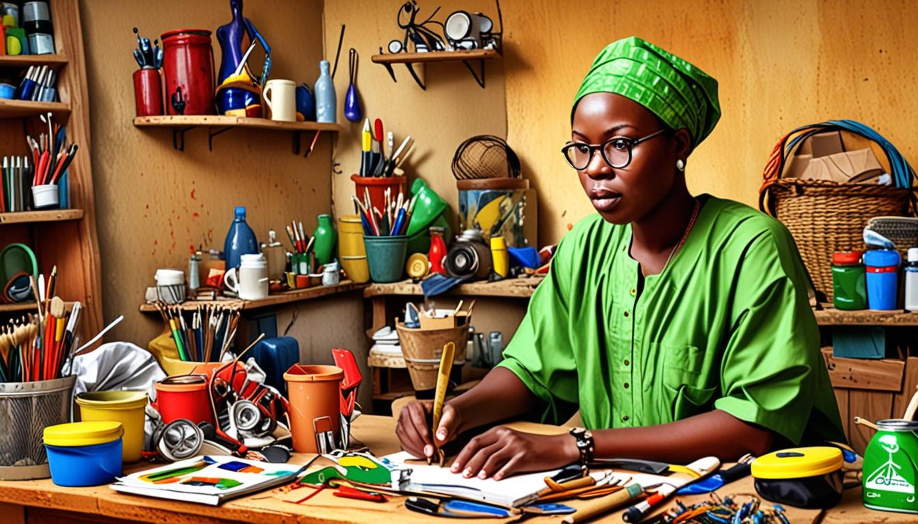 Sustainability in Artistic Pursuits: Ecological Practices and Recycled Materials in Artistic Creation in Nigeria