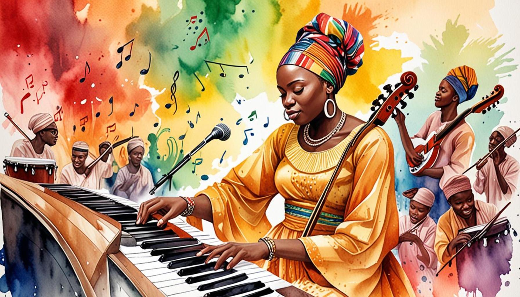 The Influence of Music on Artistic Creation: Synergies between Music and Visual Arts in Nigerian Culture