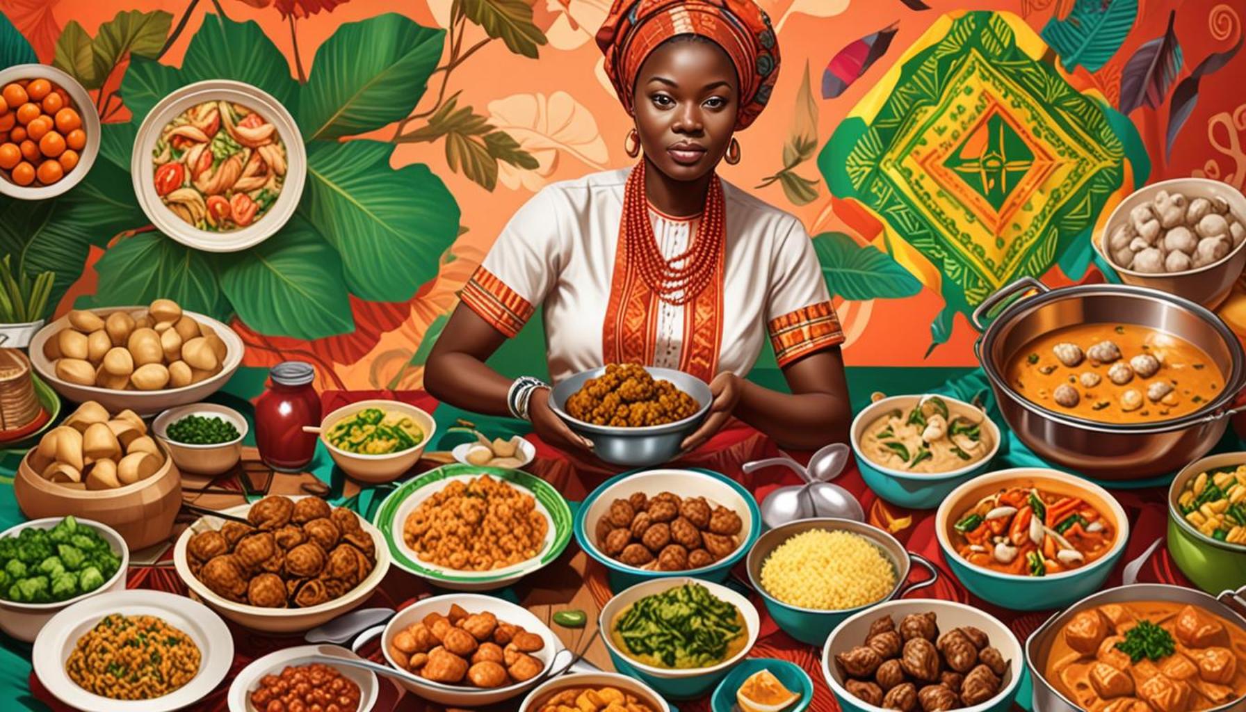 Cuisine and Identity: The Impact of Migrations on the Evolution of Traditional Nigerian Dishes