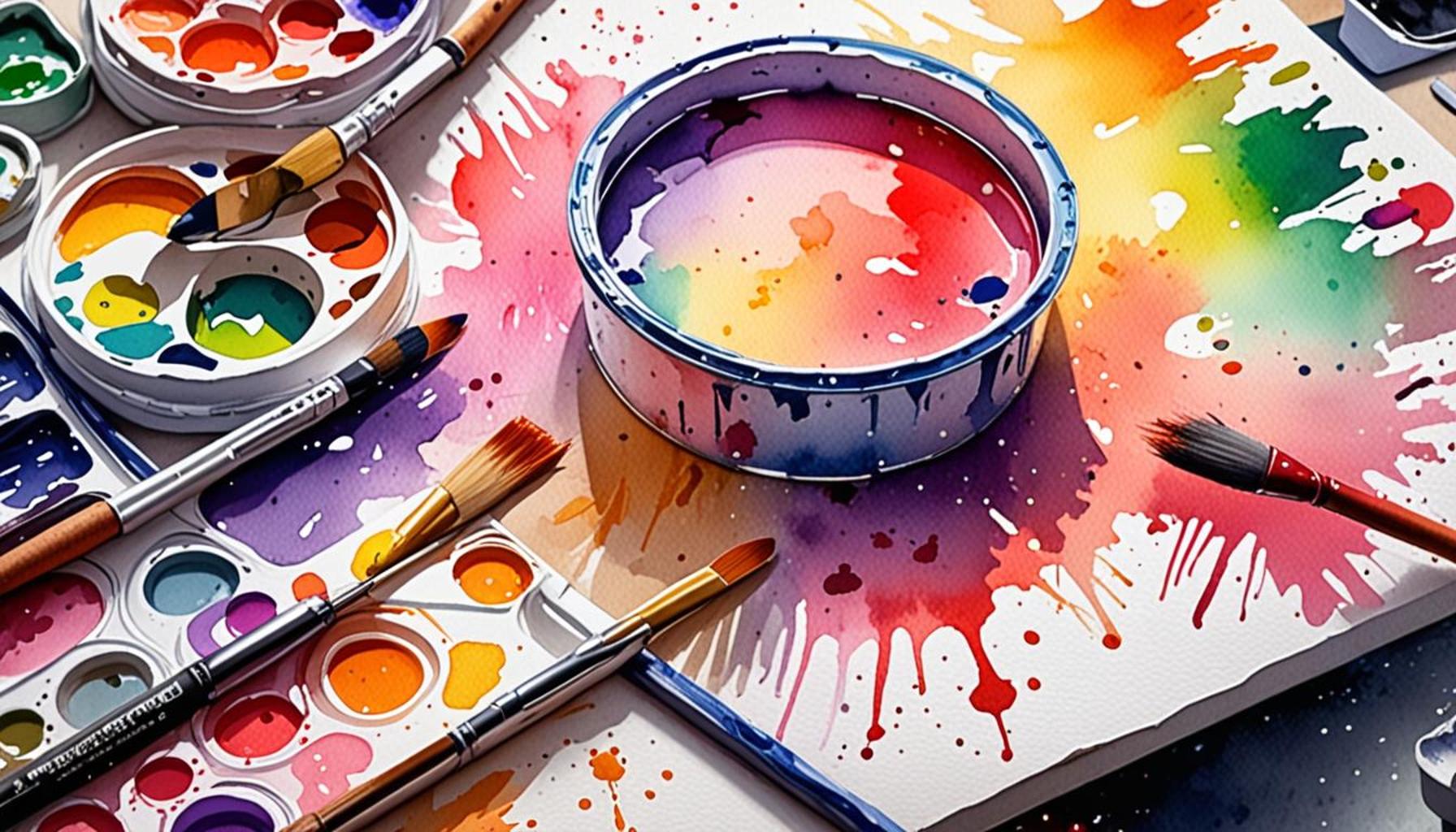 Watercolor Painting Techniques: Exploring Colors and Textures to Create Vibrant Works