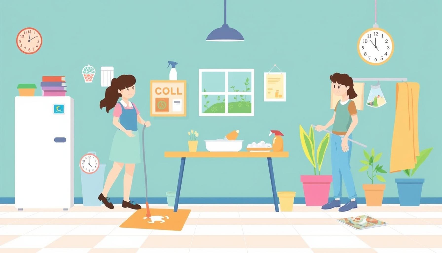 Establishing a Family Cleaning Calendar: Engaging Everyone in Home Maintenance