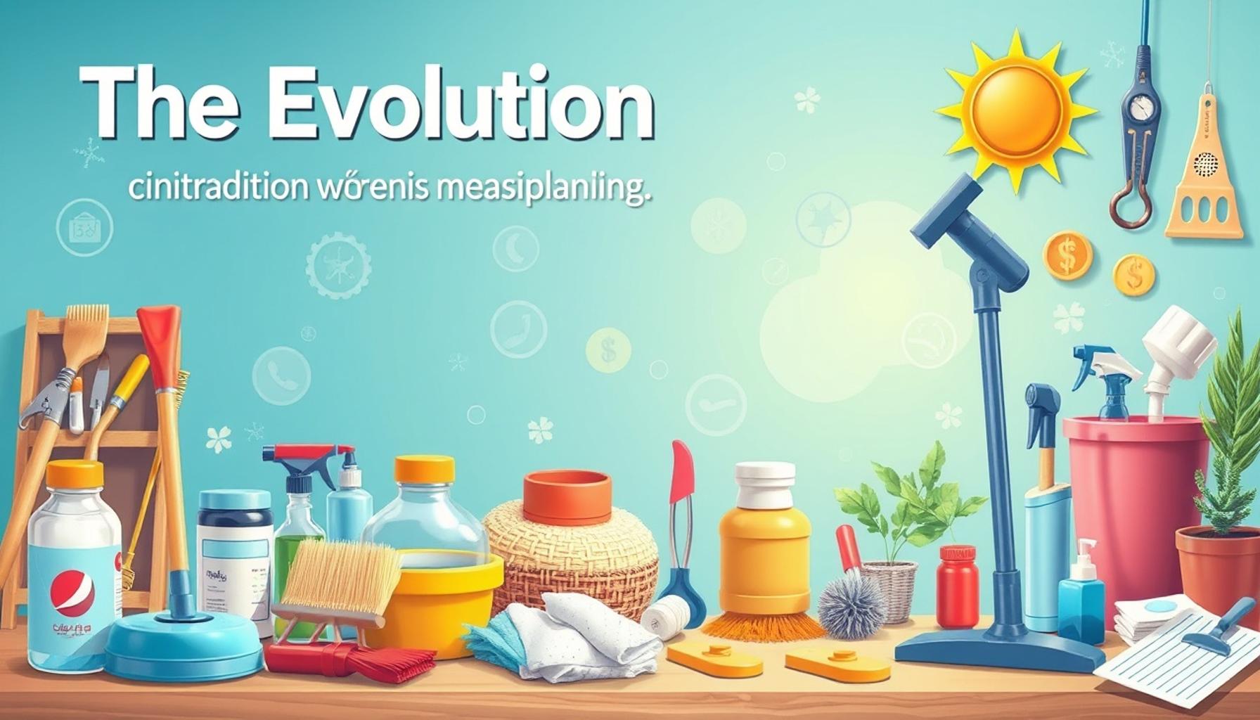 The Evolution of Cleaning Tools: From Traditional Methods to Smart Technology