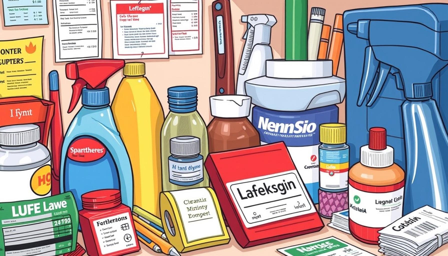 The Power of Labels: How Organizing Supplies Can Transform Your Cleaning Routine