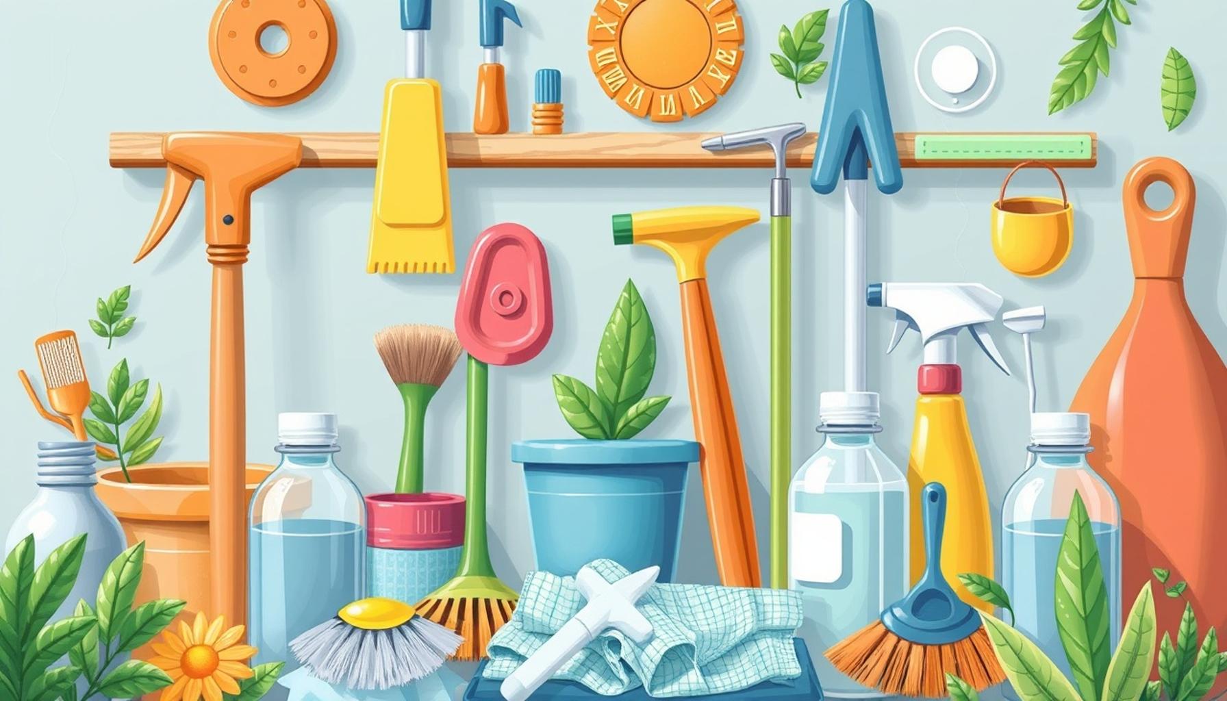 Eco-Friendly Cleaning Tools: Sustainable Options for a Greener Home