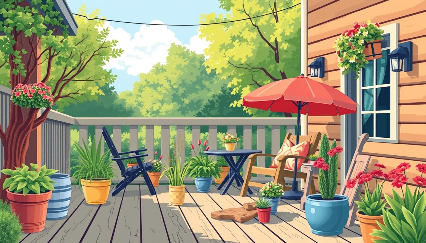 Creative Maintenance Hacks for Outdoor Spaces: Decks, Patios, and Gardens