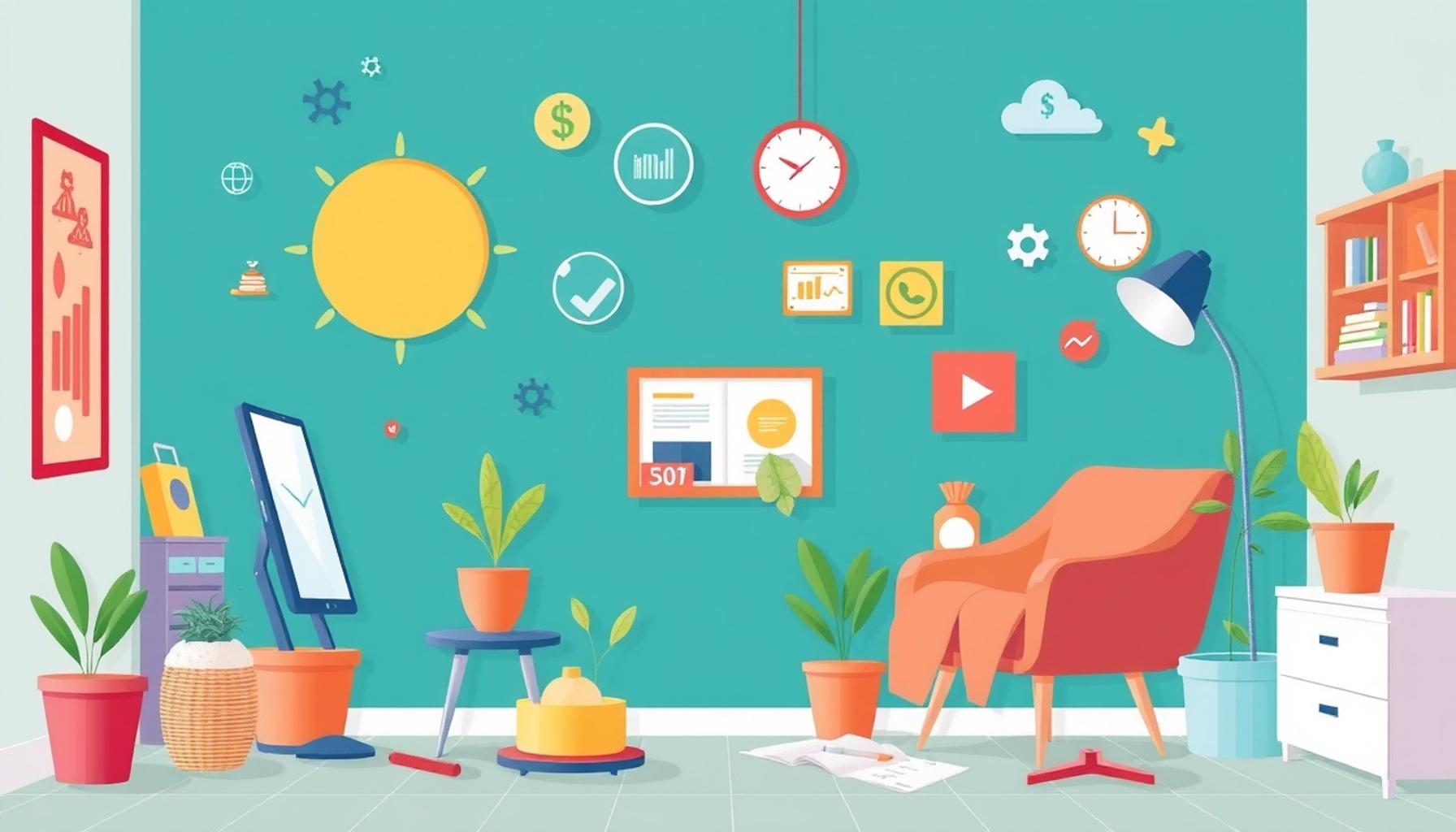 How to Use Technology and Apps to Optimize Home Maintenance and Cleaning